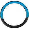 Amiss Car Steering Wheel Cover, Microfiber Leather Car Steering Cover, Universal 15 inch, Anti Slip Odorless Steering Wheel Cover, Automotive Interior Accessories - Blue