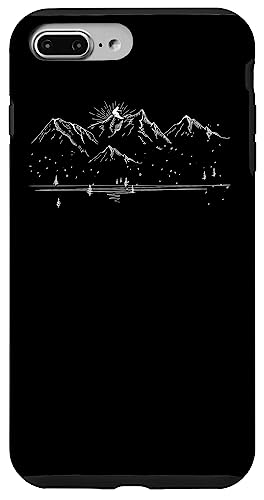 Sports d'hiver Mountain Snowboard Ski Coque pour iPhone 7 Plus/8 Plus