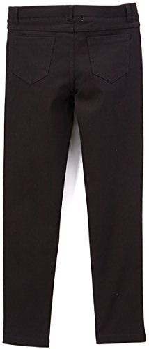 Image of ToBeInStyle Girl's Denim Easy Styling Classic Timeless Everyday Jeans Zip-Up Closure