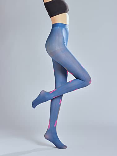 Image of Sahabowi Women's Sheer Tights, Digital Print Designs Stockings