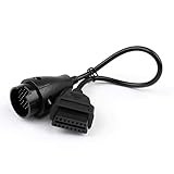 Dieses Adapterkabel ermöglicht es Ihnen, Ihren Mercedes Benz mit einem 38-poligen Diagnoseanschluss an einen kompatiblen 16-poligen Diagnosescanner anzuschließen. Es ist kompatibel mit allen Fahrzeugen mit einem 38-poligen Diagnoseanschluss.