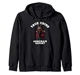 True Crime Fan Design with Cat as Detective