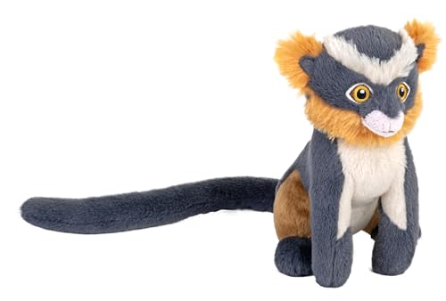 Mona Monkey Peluche Wild Republic 15,2 cm, douceur et éveil sensoriel
