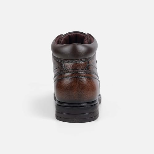 Image of Metro Men's Leather Lace-Up Ankle Boots
