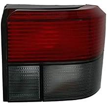 Right Rear Light Compatible With Volkswagen Bus T4 Transporter Multivan Carvelle 1990-2003 VT181R Passenger Side Right Tail Lights Assembly Rear Light Assembly Tail Lamp Red Black