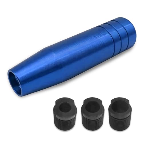 RBOKO 1Pack Metal Gear Stick Shift Knobs with 3 Adapters,