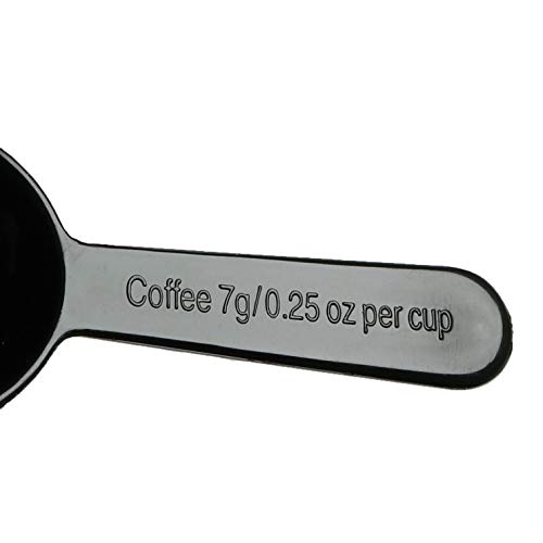Csnsd Coffee Scoop 6Pcs Black Pp Plastic Measuring Spooner Tablespoon For Coffee, Tea And Milk Powder #TOP2