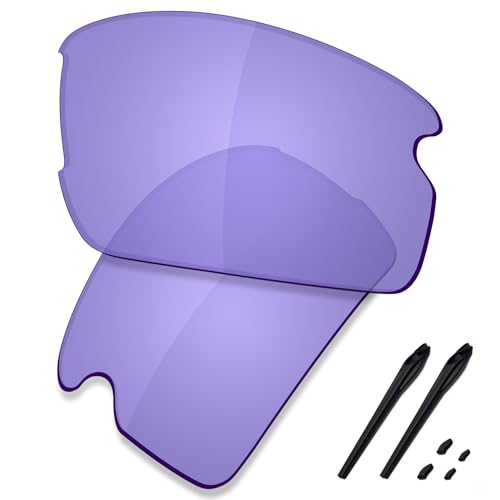 Image of SAUCER Premium Replacement Lenses & Rubber Kits for Oakley Flak 2.0 OO9295 | UV400 Protection, Anti-Scratch, Precise Fit