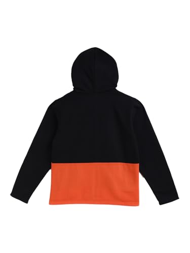 Image of Alano Unisex Kids Black & Orange Wool Blend Jackets