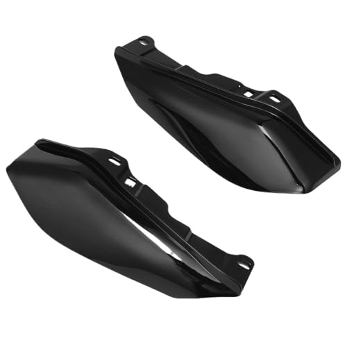Déflecteur d'air noir mat pour moto : fini le vent sur Harley Touring Street Glide