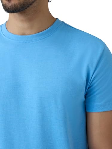 Image of XYXX Men's Super Combed Cotton Half Sleeve Round Neck T-Shirt | Crew Neck Tshirt for Men