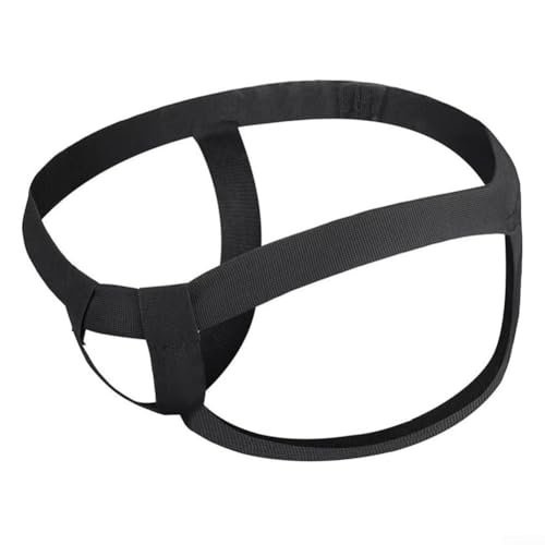 Sospensorio innovativo da uomo con comoda funzione di foro aperto (nero)