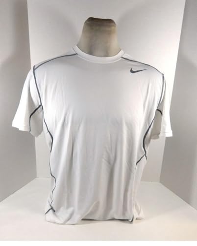 Mens TCU Horned Frogs Team Issued Pro Combat HYPERCOOL White/Shirt Nike XL - College Game Used