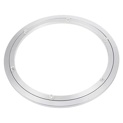 STOBAZA Home Turntable Base Round Turntable Bearing for Restaurant Service Food Display Sturdy Alloy