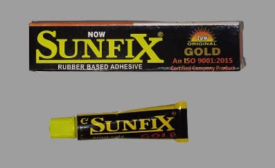 SOOTRA Sun-Fix Gold Synthetic Rubber Based Multipurpose Adhesive Pack Of (10 Ml, 1)