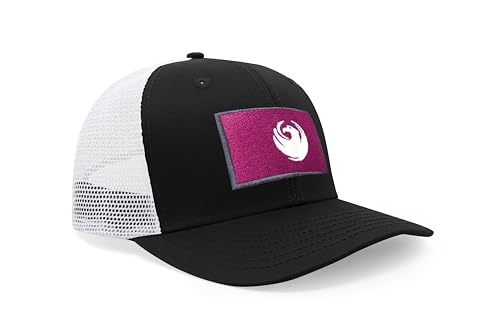Image of International Tie City Hat for Men and Women, Adjustable Snapback Trucker Baseball Cap with Embroidered Patch