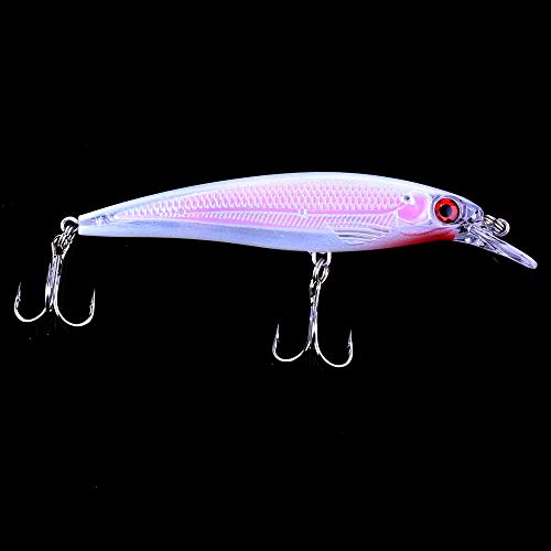 HENGJIA 10pcs Minnow Lure Esche Artificiali da