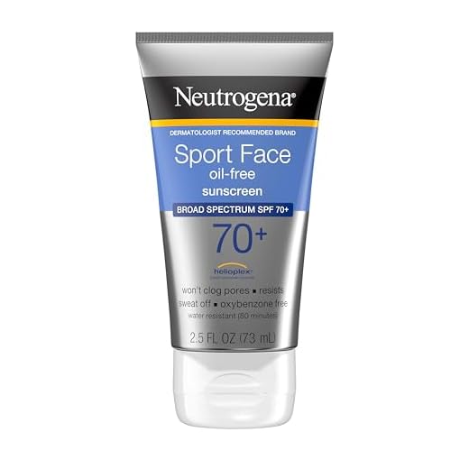Neutrogena Sport Face Sunscreen SPF 70+, 2.5 fl oz,