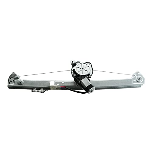 Image of TRQ Rear Right Power Window Regulator & Motor Assembly Passenger Side Compatible with 2000-2006 BMW X5