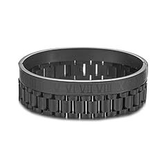 SET-2pc-H-Watchband Bracelets GunBlack