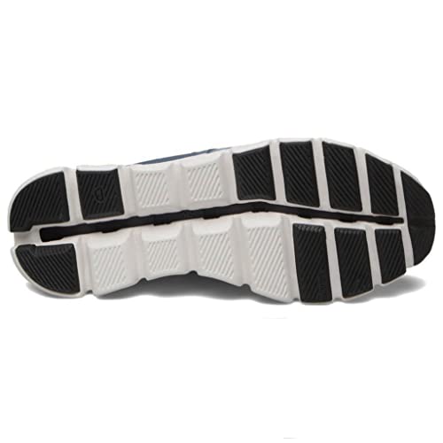 Image of ON Mens Cloud X 3 Textile Synthetic Pewter White Trainers 7.5 US