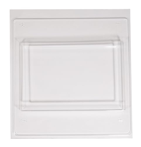 Rayher Rectangle Tray Casting Mould for Plaster and Concrete Crafts, Tray-Shaped Mould for Casting, Reusable Mould,Clear, 27x18x2cm, 36139000