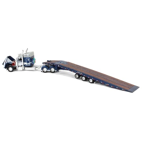 Camión Peterbilt 389 con remolque Talbert 5553T 1/64 miniatura 4