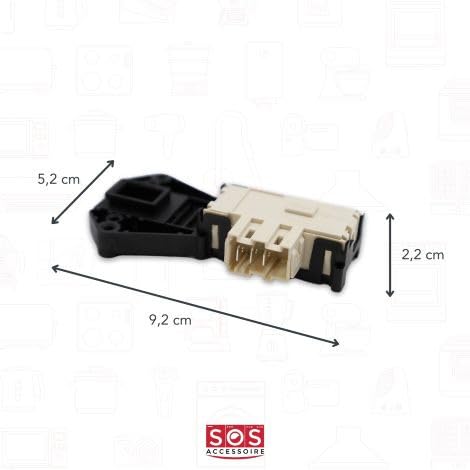 SECURITE DE PORTE S/WZV446L5 POUR LAVE LINGE SAMSUNG - DC64-01538A