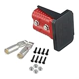 Versenkte 175 A Unterputzhalterung für Steckverbinder, kompatibel mit 175 A Panelsockel mit Staubschutz, für Wohnmobile, Yachten, Busse (1 Stück)