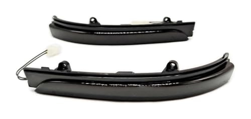 KTGVTPBHBW Dynamic Indicator Light For Mk6 SE 2011-2018 For GOL For Geracao 6 7 8 Dynamic Turn Signal Blinker Sequential Side Mirror Indicator Light(Red-Brown-Panel)