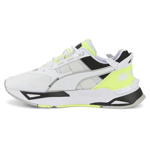 PUMA Kids Boys Mirage Sport Tech Neon Lace Up Sneakers Shoes Casual - White3