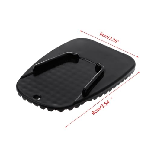 Support latéral base béquille moto pour stabiliser sur herbe et gravier