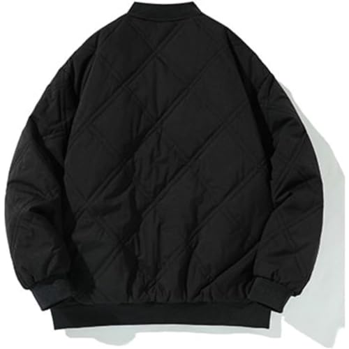 Blouson bomber matelassé homme avec col montant zippé - 2