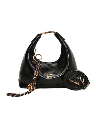 Verdusa Women's Snake Skin Texture PU Tote Bag Vintage PU Leather Shoulder Bag with Zipper