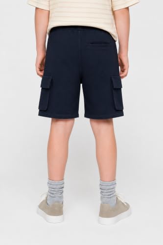 Image of Alan Jones Clothing Boys Cargo Shorts | Heavy GSM Cotton Blend Fabric | Kids & Boys Age 5-16 Years