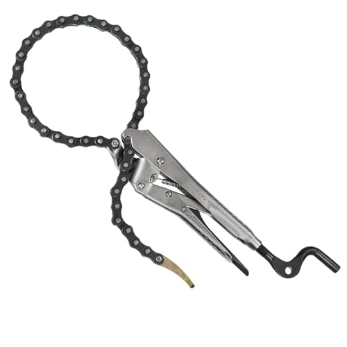 Strong Hand Tools PFC1036 Locking Chain Pliers Removable 36 Chain Hold Up To 10.5 Diameter Pipe Unique Easy Open Crank Handle Quick Release Trigger