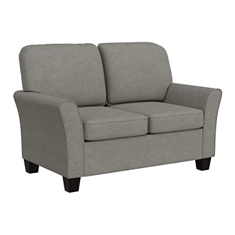 Hillsdale Lorena Tapicería Loveseat Gris con Cojines Extraíbles Cover