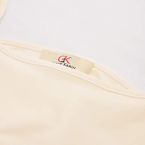 Grace Karin Women's Bridal Petticoat Crinoline 1950S Vintage Full Slip Tutu Underskirts For Dress (Champagne,S) #TOP4