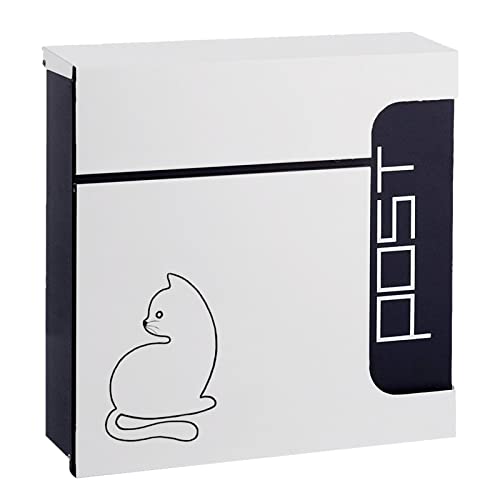 Moderner, Wand Befestigter, Euro Postkasten, Abschließbarer Großraum...