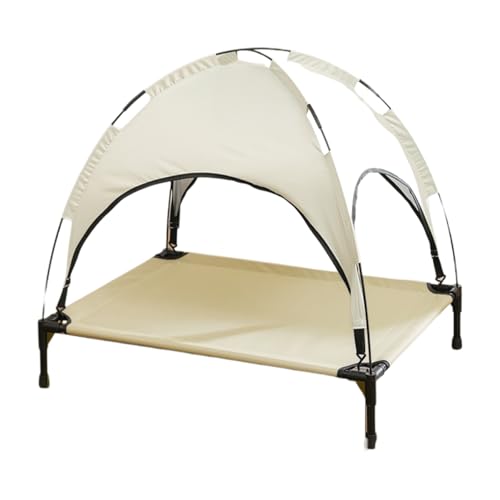 ドッグコット 大型犬用 83×62×80cm 耐荷重30kg 犬 コット テントコット 防水オックスフォード製 折りたたみ式 犬 テント 室内外兼用 防潮設計