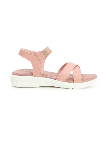 Image of Carlton London women's Cross Strap Adjustable Comfort Sandals