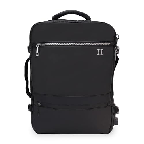Aroma360 Hotel Collection - Mochila de viaje inteligente, color negro, Negro -, Moderno
