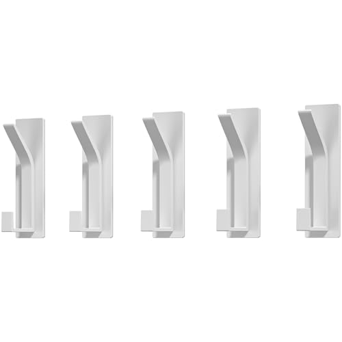 Colgadores Adhesivos Blancos Marca LIASDIVA