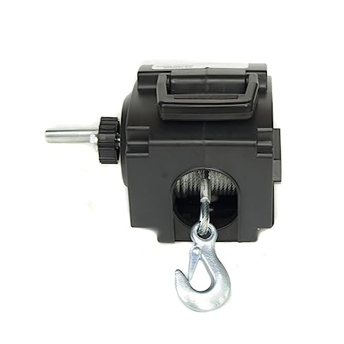 Winche Eléctrico Portátil 2000lbs para Barcos y Autos miniatura 5