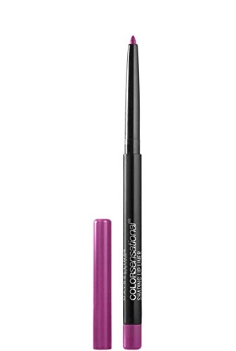 Maybelline New York Makeup Color Sensational Shaping Lip Liner, Wild Violets, Violet Lip Liner, 0.01 Oz #TOP22
