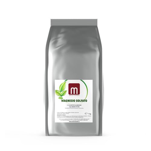 1Kg Magnesio solfato, sale di Epsom, sale amaro - additivo alimentare E518
