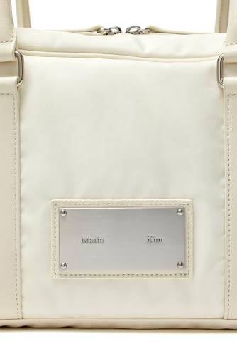 Bolso tote deportivo Matin Kim color marfil miniatura 3