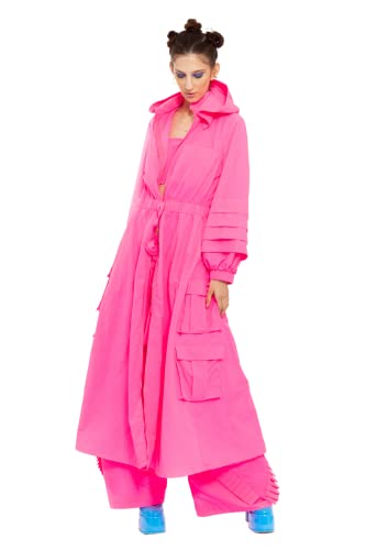 Imperméable pour femme coupe-vent mixte CHAOUICHE à capuche veste