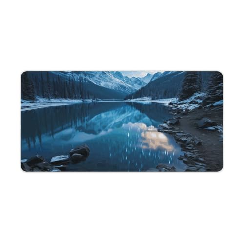 Tapis de souris grande taille pour le télétravail confortablement installé