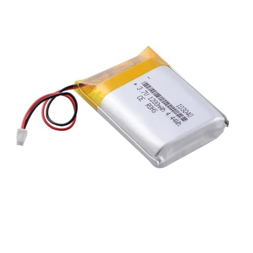 Batería 103040 3,7 V para solucionar problemas de autonomía en periféricos con conector 2.54
